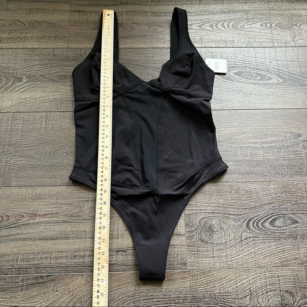 Free People Movement Heart of Gold Leotard in Black - Picture 6 of 9